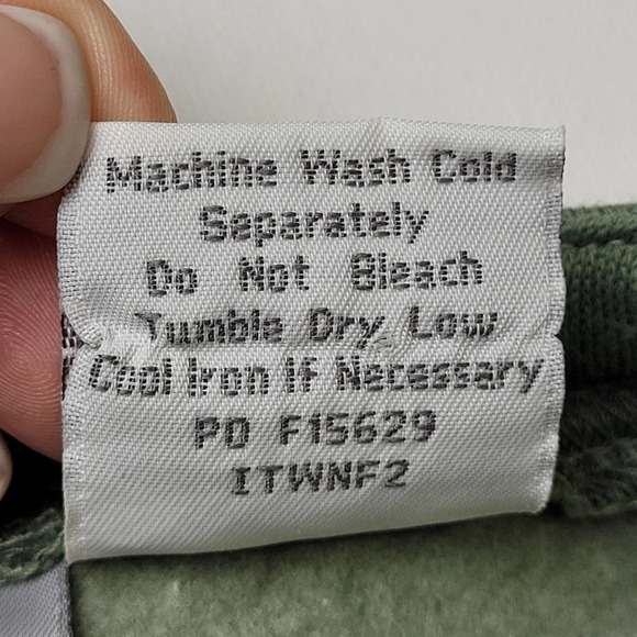 Blair Women's Sweater Green Large Button Front Pockets Soft Casual Long  Line - Picture 4 of 11